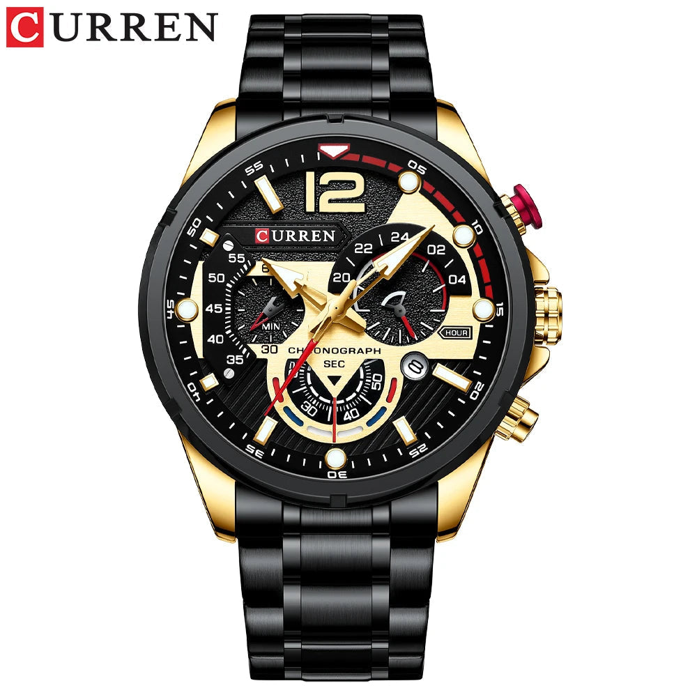 Relógio Masculino de Quartzo Curren - Valois Sport