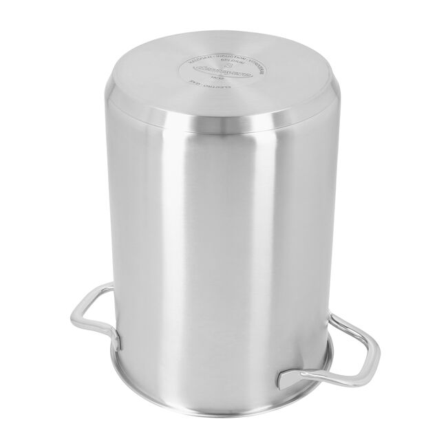 Panela Alta Inox com Cesta 4,5L — Cozinhe e Escorra com Mais Praticidade