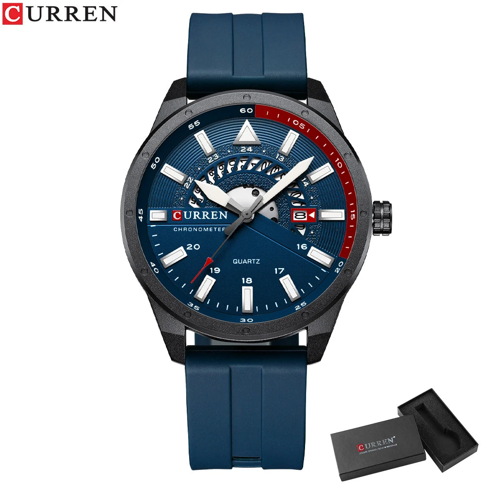 Relógio Masculino de Quartzo Curren - Summitmaster