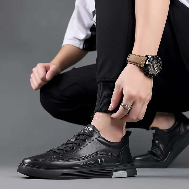 Tênis Masculino Leather