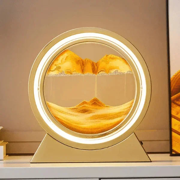 Abajur Ampulheta LED Royale Carpetino