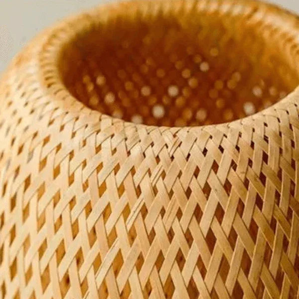 Abajur Rattan Elegance Carpetino