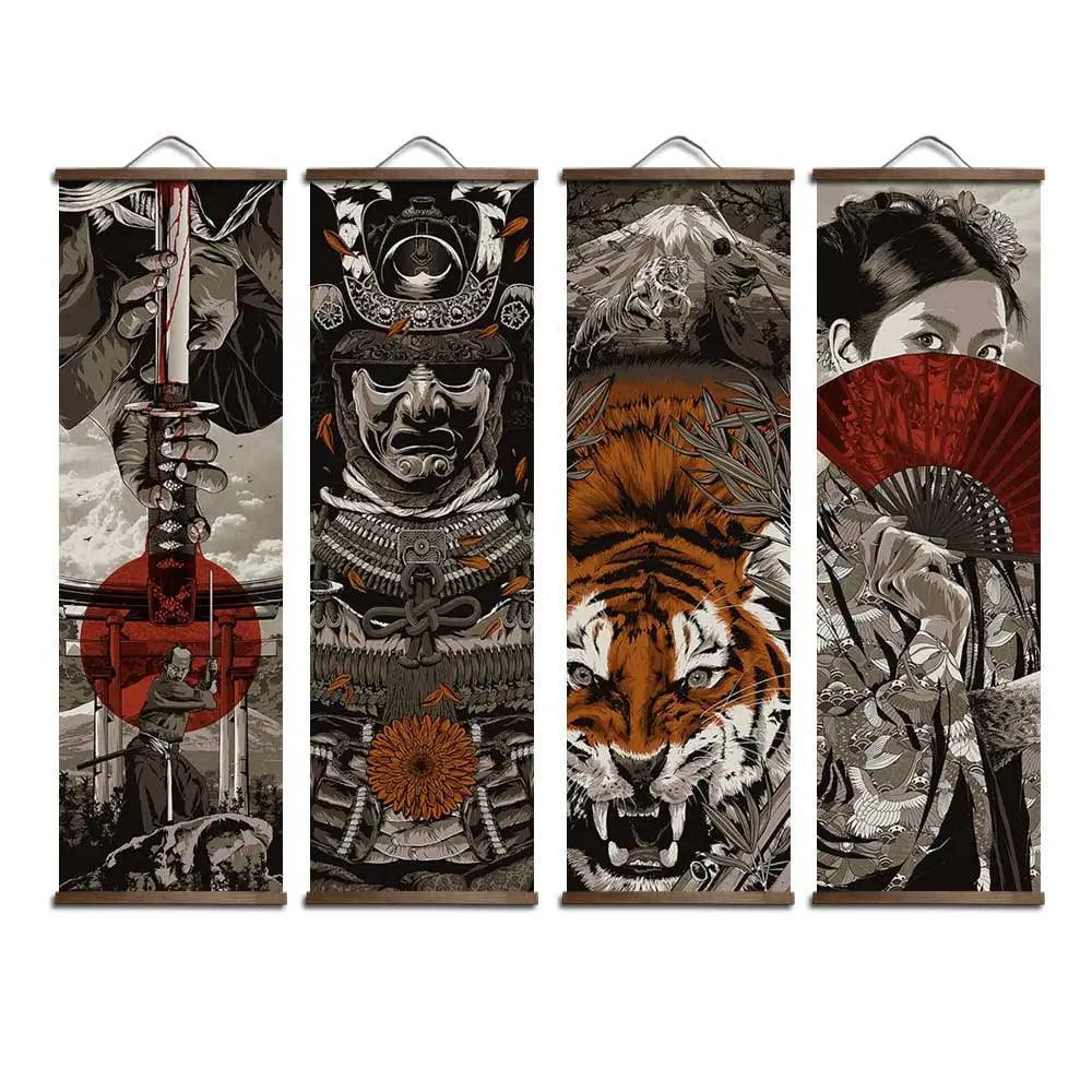 Poster Decorativo Japonês