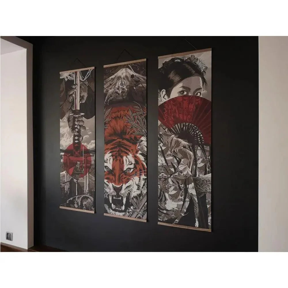Poster Decorativo Japonês