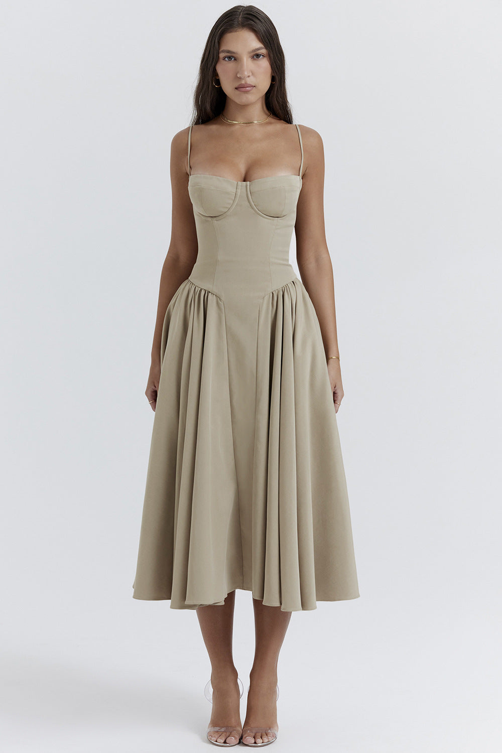 Vestido Midi Meia Bella Curve