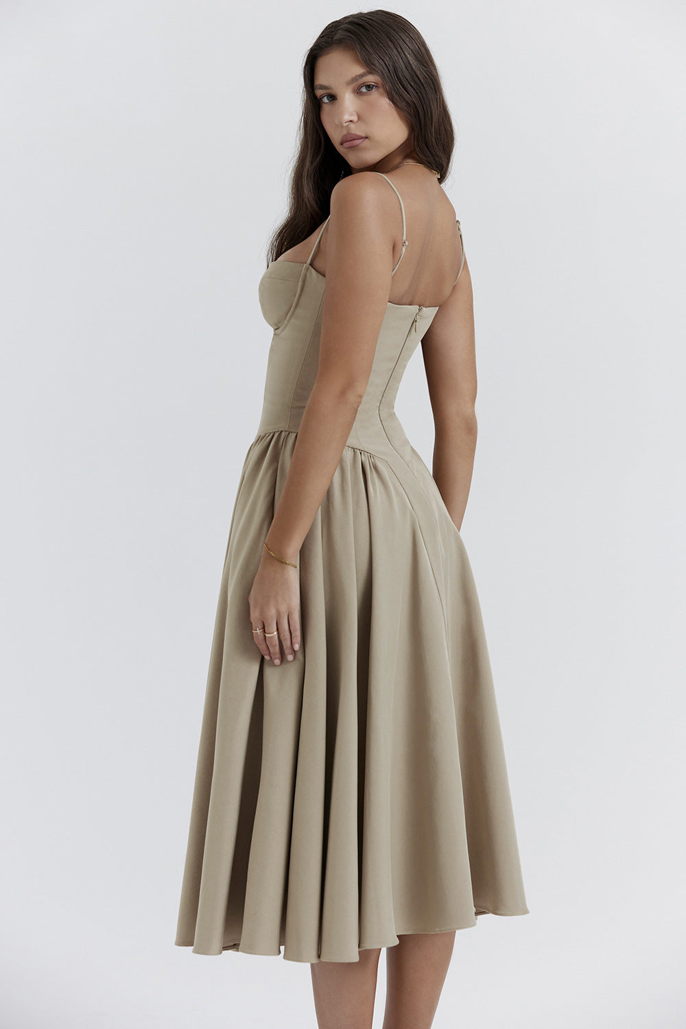 Vestido Midi Meia Bella Curve