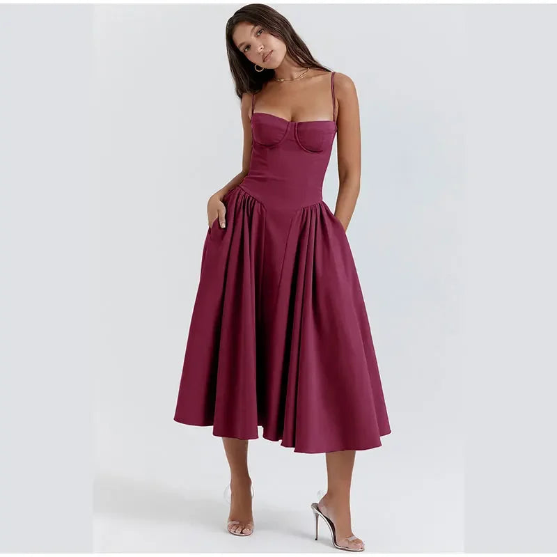 Vestido Midi Meia Bella Curve