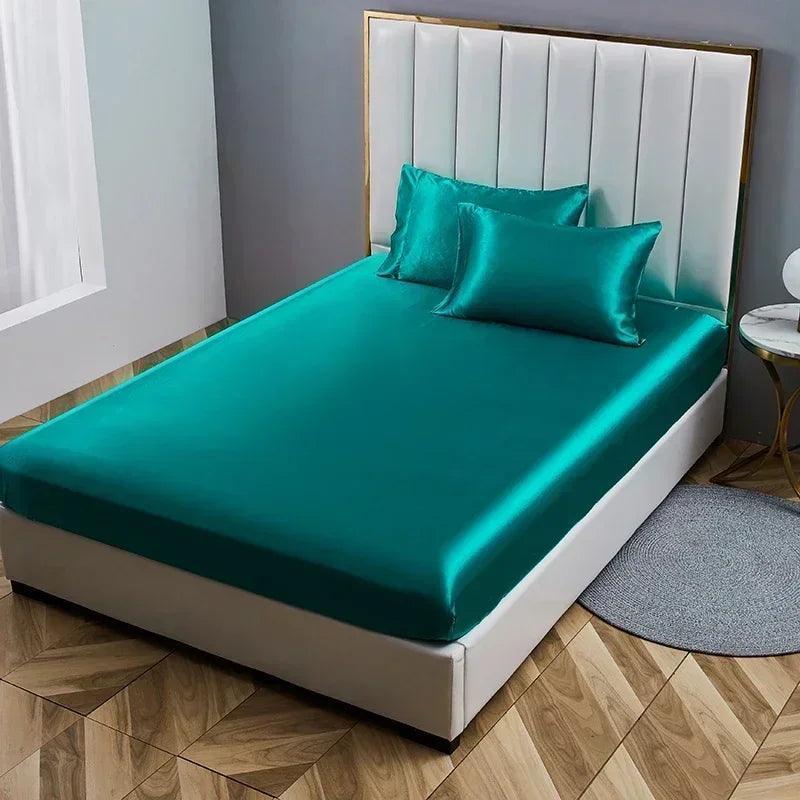 Conjunto de Lençóis de Cetim Carpetino