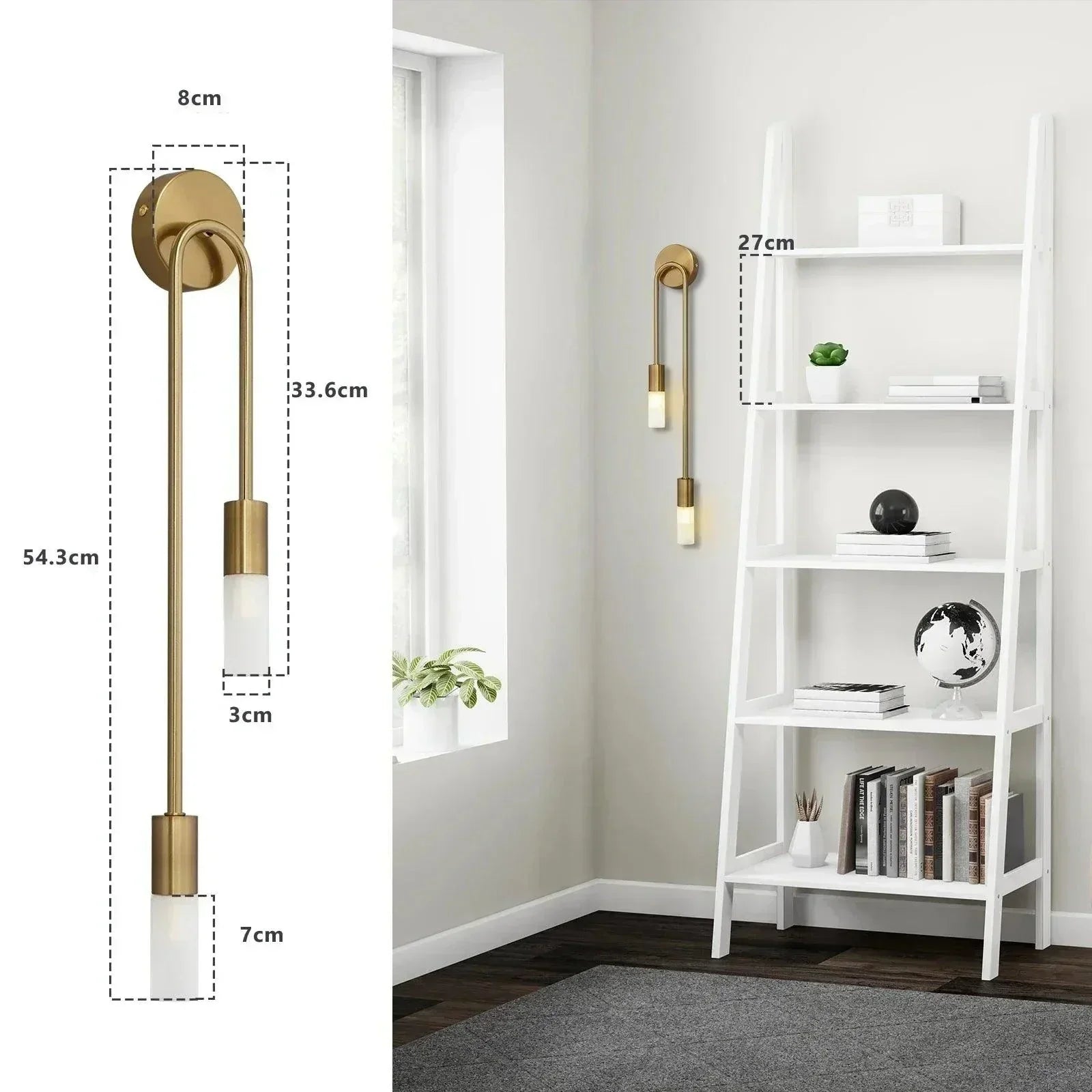 Lâmpada de Parede LED Carpetino