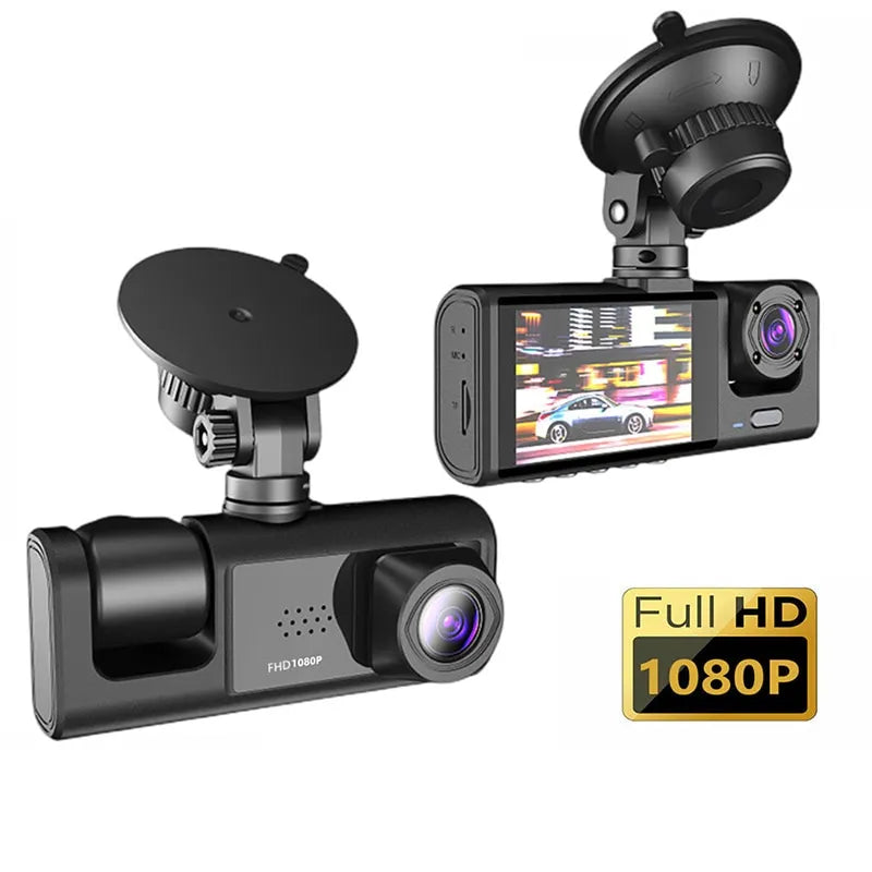 Câmera para Carro 1080p Com Visor