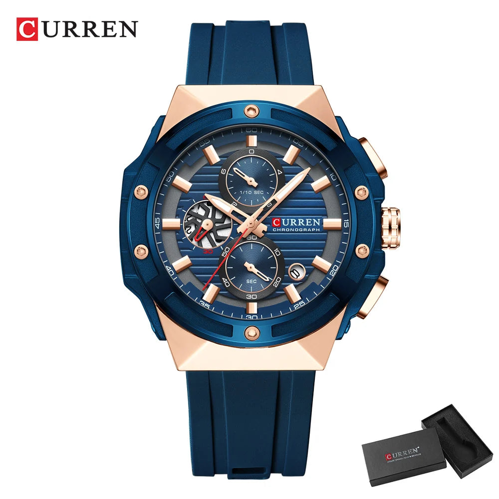 Relógio Masculino de Quartzo Curren - Dynamik