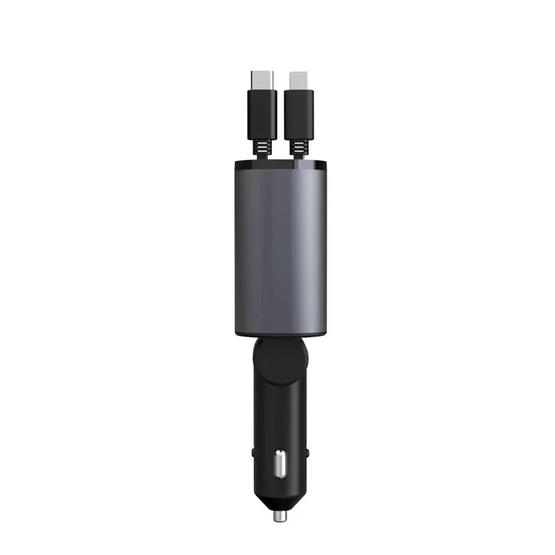Carregador Usb Turbo Retrátil