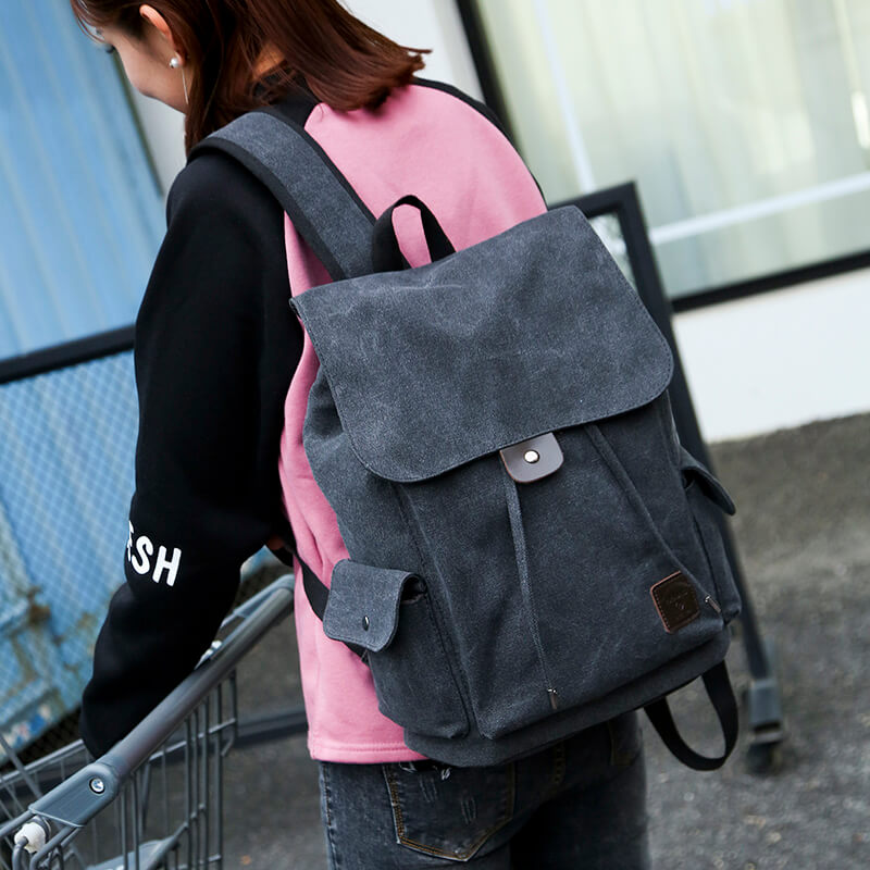 Mochila Masculina de Lona