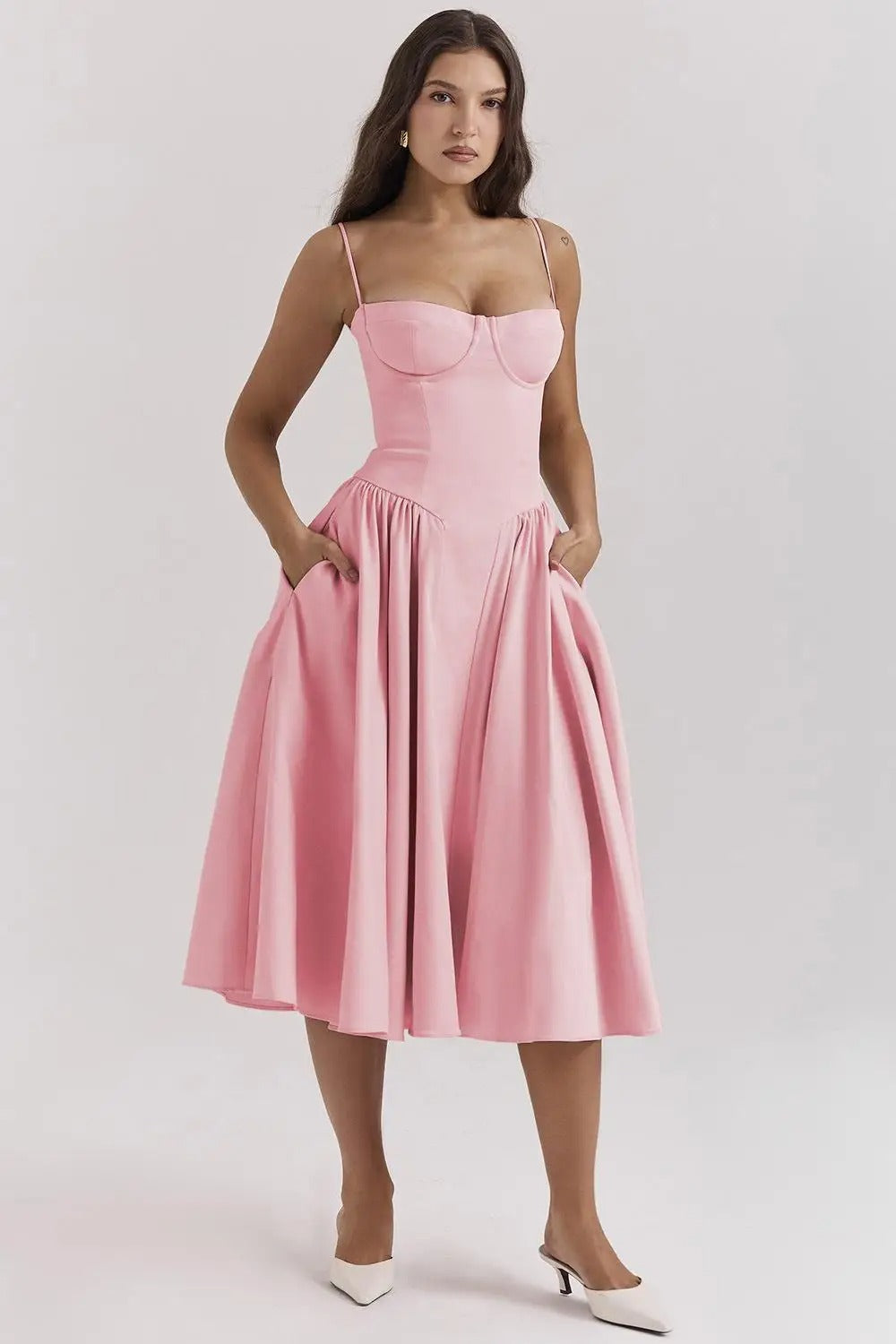 Vestido Midi Meia Bella Curve