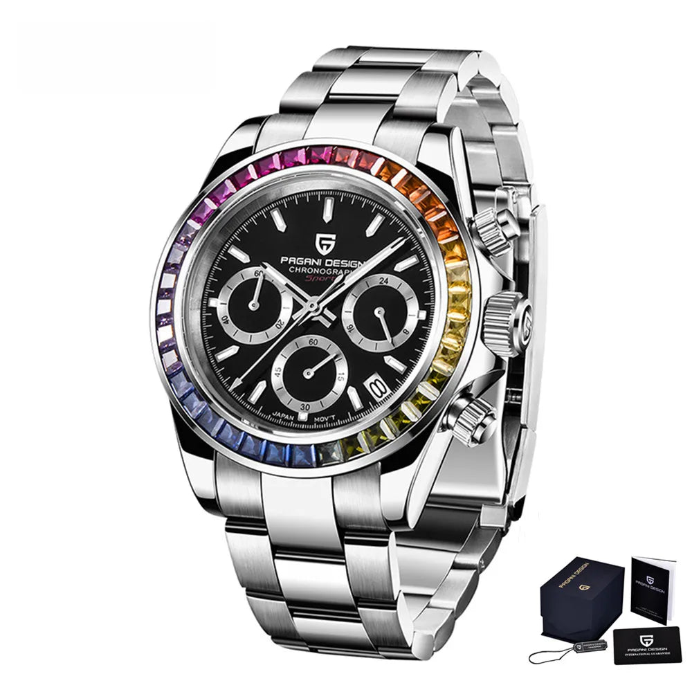 Relógio Automático Pagani Design - Rainbow Chronograph