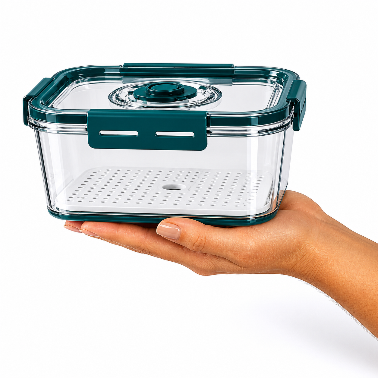 Kit 9 Potes Herméticos de Vidro — Geladeira Organizada e Alimentos Frescos por Mais Tempo