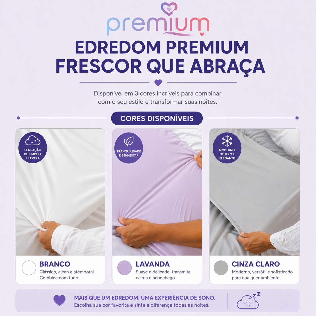 Edredom Premium™ Térmico 2 em 1