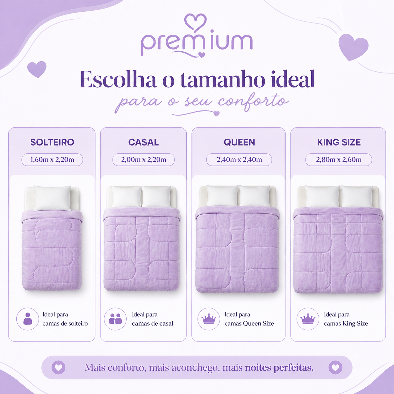 Edredom Premium™ Térmico 2 em 1