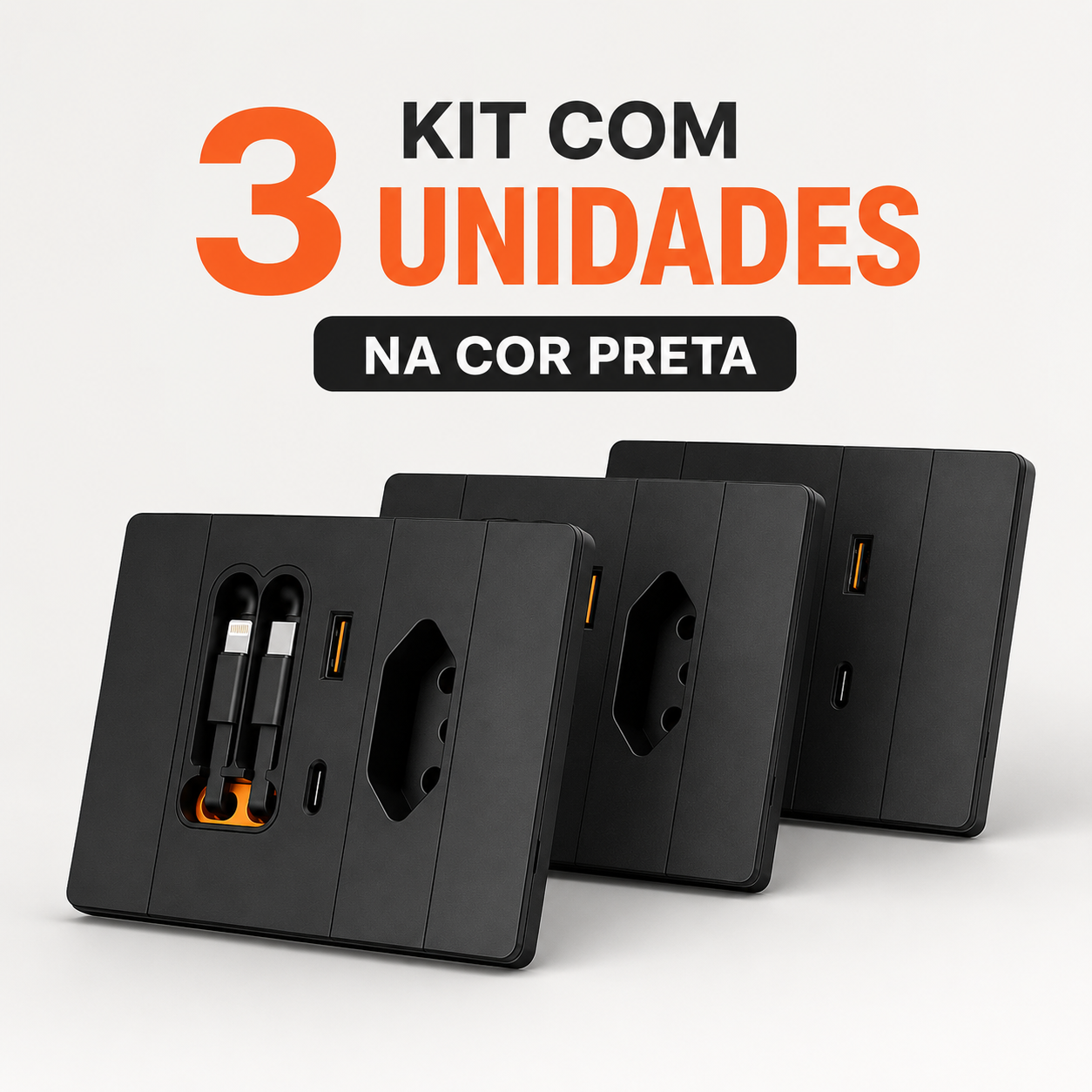 Leve 3 PlugFlex™ pagando apenas 1 [FRETE GRÁTIS PARA TODO O BRASIL]