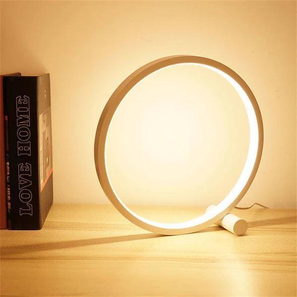 Luminária de Mesa LED e Touch Moderna